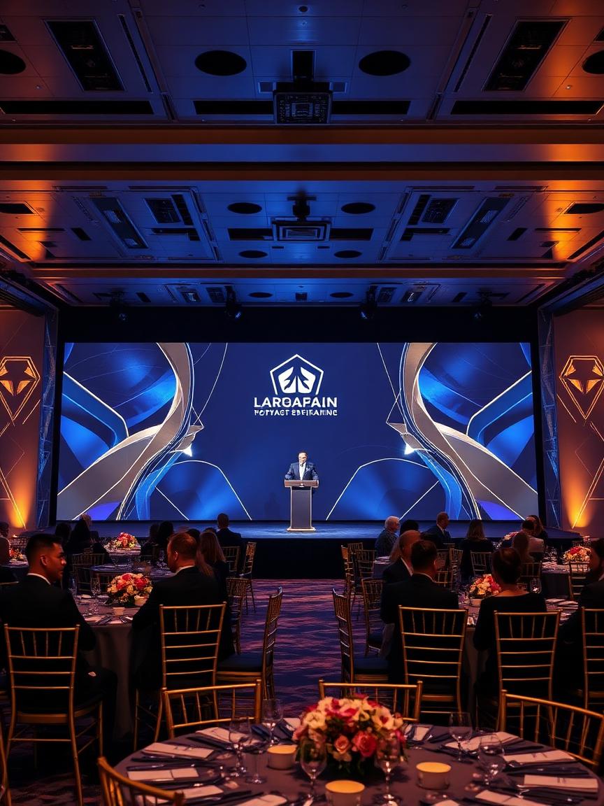Corporate & Galas event hosted at Tesoro Venue